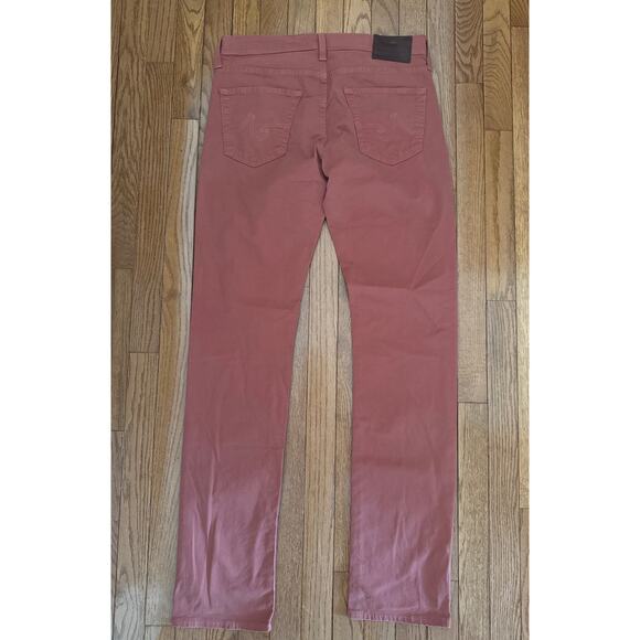 AG Adriano Goldschmied Sample Line Slim Straight Twill Pants 32 Patina USA RARE - Picture 3 of 8